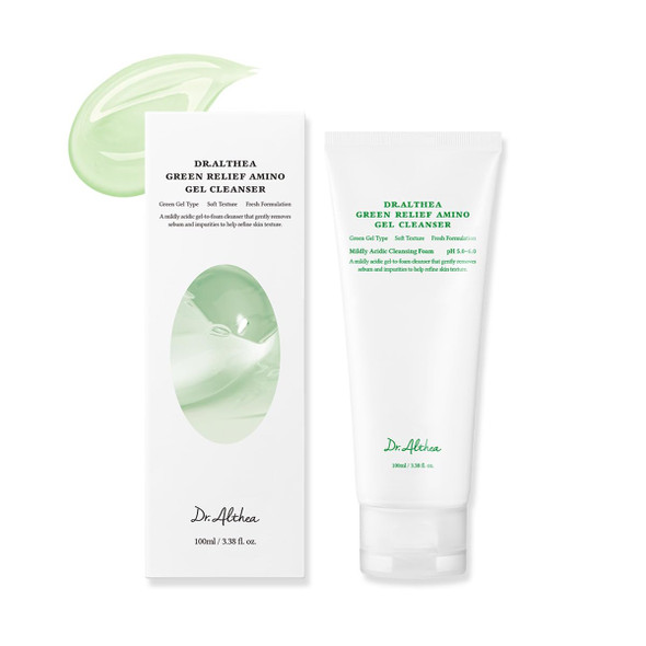 Dr.Althea Green Relief Amino Gel Cleanser 3.38 Fl Oz Korean Skin Care