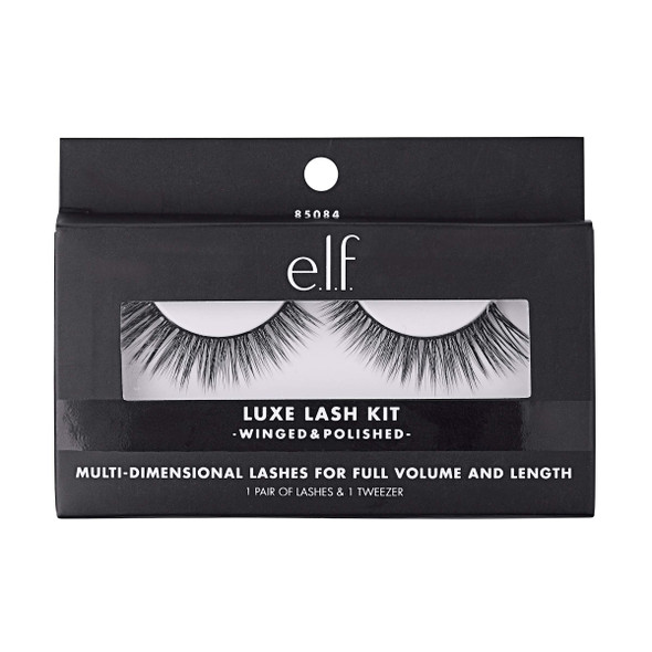 E.L.F. Cosmetics Winged & Polished Luxe Lash Kit