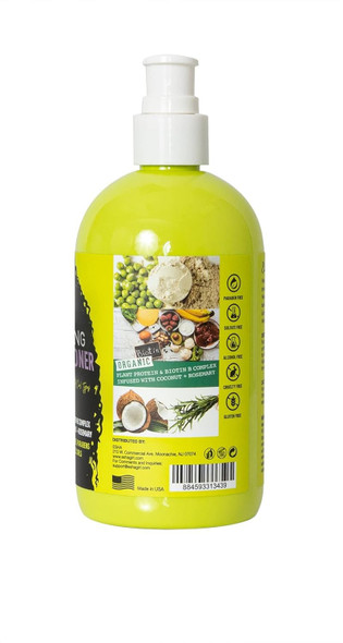 Esha Girl Natural Curl Hydrating Conditioner Moisturize 3C & 4C Curls With Coconut & Rosemary Oils Biotin Tropical Fruit Scent (12 Oz.)