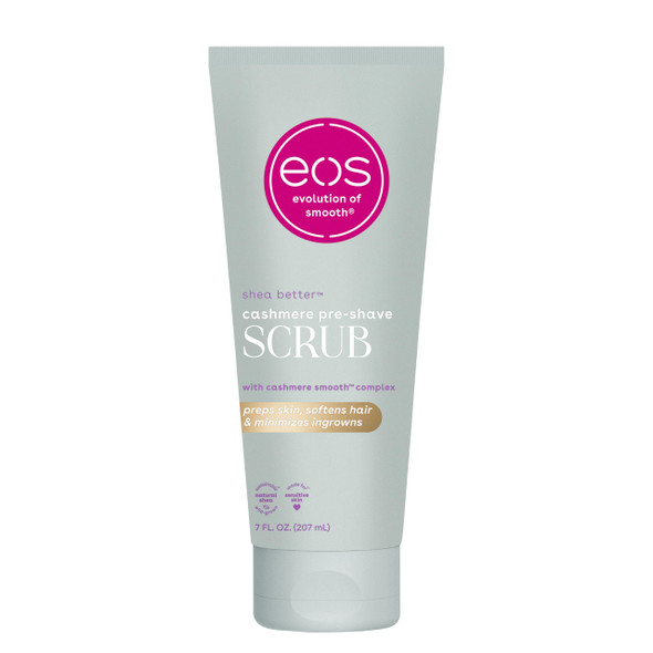 Eos Cashmere Skin Collection PreShave Scrub Vanilla Cashmere 7 Fl Oz