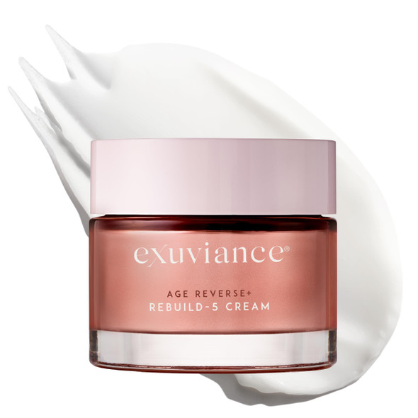 Exuviance Age Reverse + Rebuild5 Antiaging Moisturizer Cream With Shea Butter Glycerin Vitamin E Peony Botanical Pha Aminofil And Microdipeptide229 1.7 Oz