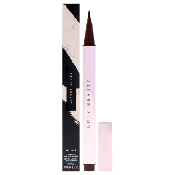 Fenty Beauty Flyliner Longwear Liquid Eyeliner 02 In Big Truffle For Women 0.019 Oz Eyeliner