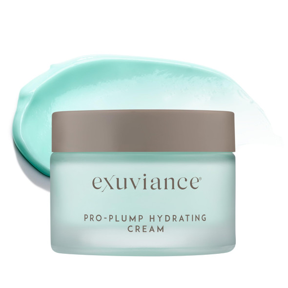 Exuviance ProPlump Hydrating Cream Firming And Hydrating Anti Aging Moisturizer For Fine Lines And Wrinkles With Hyaluronic Acid And Peptide Complex 1.6 Oz
