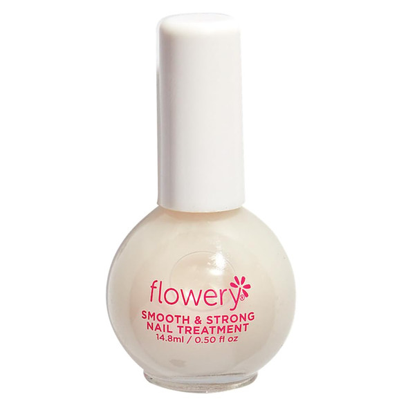 Flowery Smooth & Strong Nail Strengthener 0.5 Ounce 1 Pack