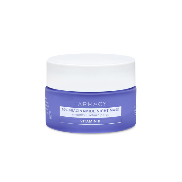Farmacy 10% Niacinamide Facial Mask Smoothing & Hydrating Skin Care Face Mask 25 Ml