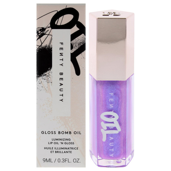Fenty Beauty Gloss Bomb Luminizing Lip Oil N Gloss 02 Miss Jellyfish For Women 0.3 Oz Lip Gloss
