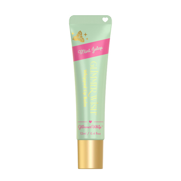 Glimmer Whip Hydrating Lip Balm Whipped Lip Butter Treatment With Organic Nourishing Oils And Butters Vegan And Cruelty Lip Moisturizer For Soft Lips (Mint Julep)