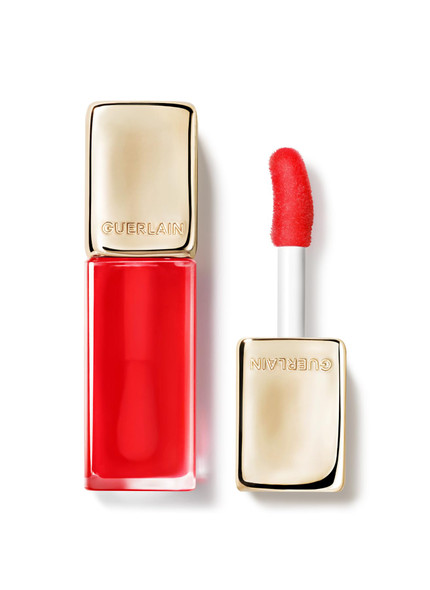 Guerlain Kiss Bee Glow Oil 775 Poppy Glow For Women 0.3 Oz Lip Oil