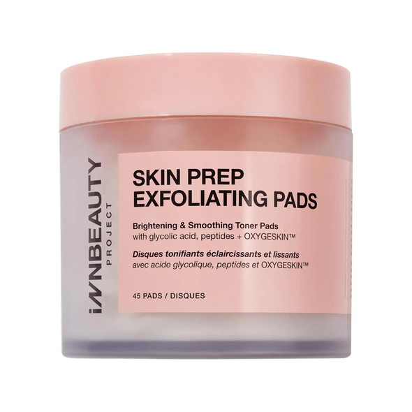 Innbeauty Project Skin Prep Brightening Exfoliating Pads 45 Count