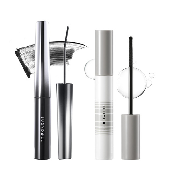 Judydoll Eyelash Beauty Pair Gentle Remover For Waterproof Eye Makeup #01 Black Slim Mascarai 1 4A 3Gi 1 4 + Gentle Remover