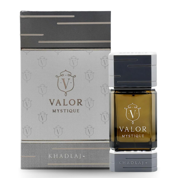 Khadlaj Valor Mystique Eau De Parfum Spray For Men 3.4 Ounce