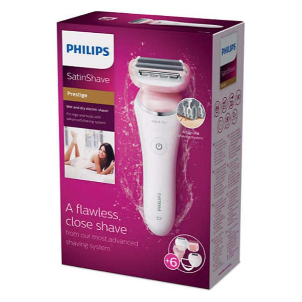 Philips SatinShave Prestige Wet and Dry Electric Shaver +6 Accessories