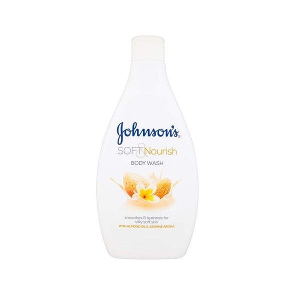 Johnsons Soft & Nourish Body Wash 400Ml