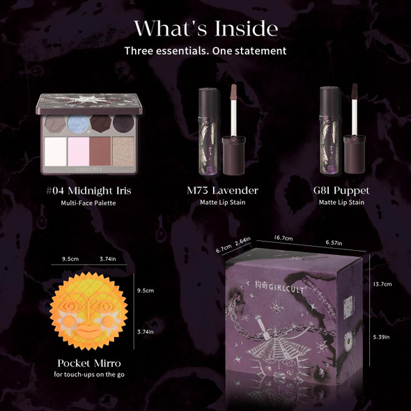 Girlcult Makeup Set 4In1 Full Face Makeup Kit