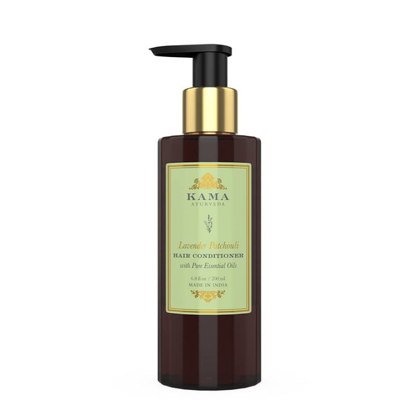 Kama Ayurveda Lavender Patchouli Hair Conditioner With Pure Essential Oils Of Lavnder And Patchouli 200Ml