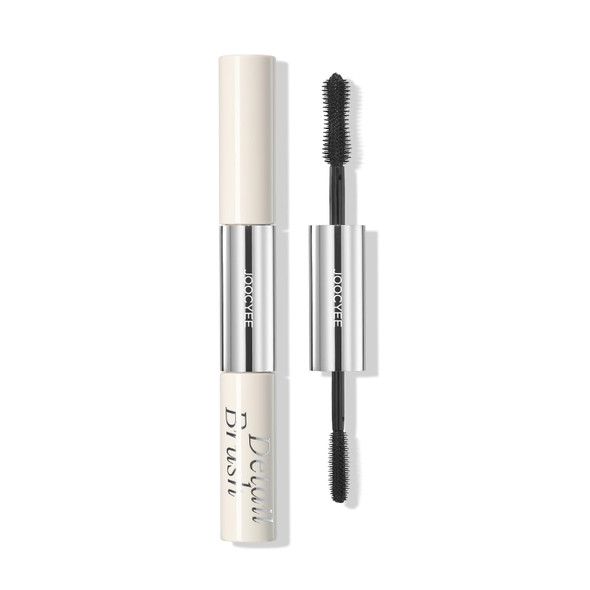 Joocyee DualEnded Tubing Mascara For Volume And Length Waterproof SmudgeProof Lash Lifting Mascara With Detail Brush For Precise Application Black