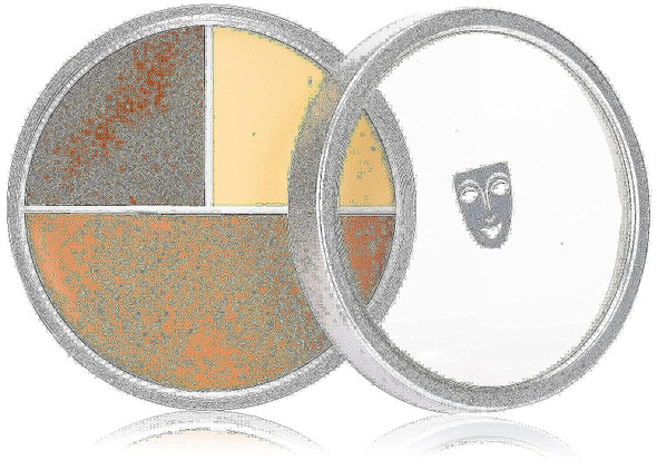 Kryolan Ultra Foundation Trio Model D