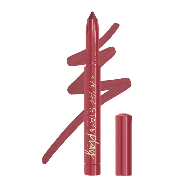 L.A. Girl Stay & Play Lip Crayon Promises Glc735