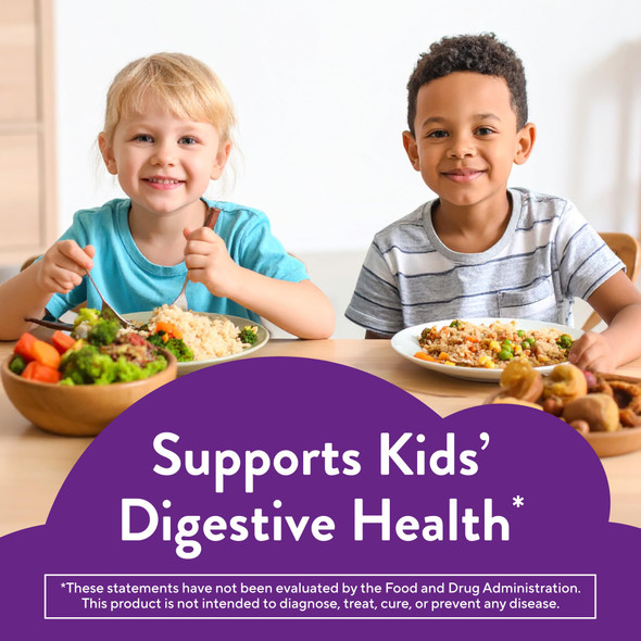 Lil Critters Kids Probiotic With Veggie Fiber Gummies For Digestive Health