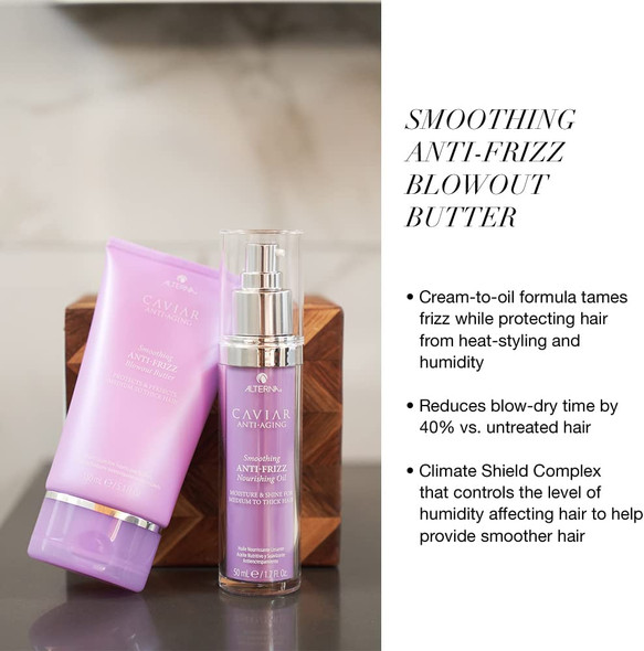 Alterna Caviar Smoothing Anti-Frizz Blowout Butter