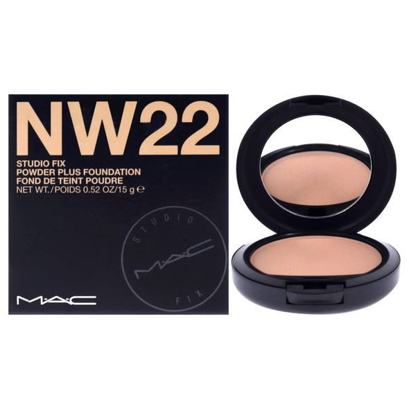 Mac Studio Fix Powder Plus Foundation Nw22 Foundation Women 0.52 Oz