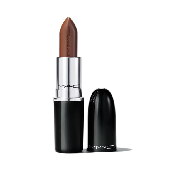 Mac Lustre Lipstick 553 I Deserve This (Deep Warm Brown).1 Oz / 3G