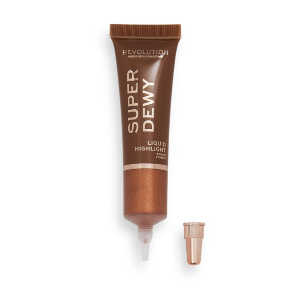 Makeup Revolution Revolution Super Dewy Liquid Highlight Illuminator Bronze Truffle 0.5 Fl Oz / 15Ml