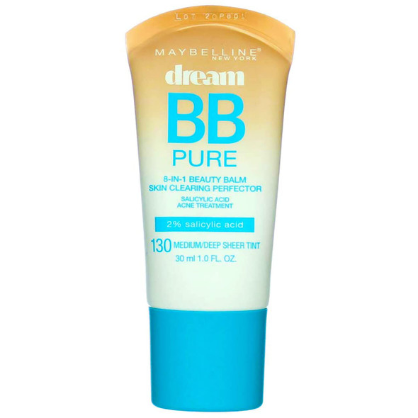 Maybelline Dream Fresh Bb 8In1 Beauty Balm Skin Perfector Spf 30 Light/Medium 1 Oz (Pack Of 4)