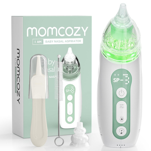 Momcozy Electric Nasal Aspirator For Baby 3 Levels Light And Music