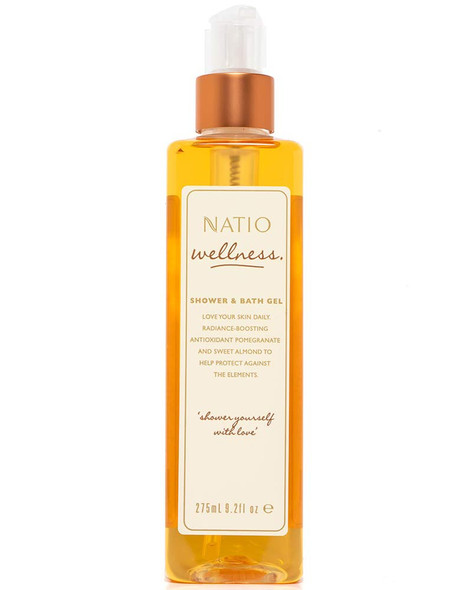 Natio Wellness Shower & Bath Gel 275Ml