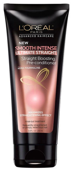 Loreal Ultimate Straight Boosting Pre-Conditioner 6.8oz (3 Pack)