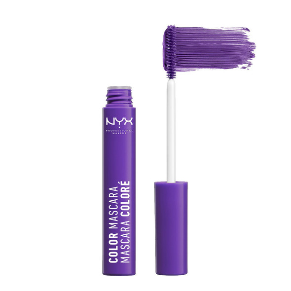 Nyx Professional Makeup Color Mascara Purple 0.32 Ounce