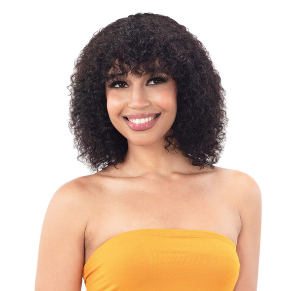 Nyx Professional Makeup Nature Brazilian Human Hair Wig (Wet & Wavy) Atlantic Wave (Natural)