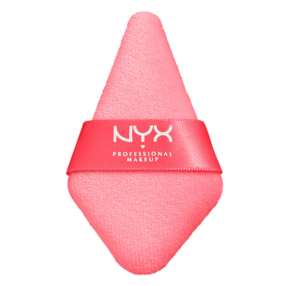 Nyx Professional Makeup Wonder Setting Powder Puff Applicator Soft Reusable Triangle Powder Puff For Applying Loose Or Pressed Powders Baking And Brightening 1 Count
