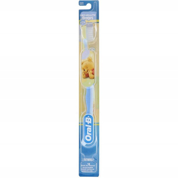 OralB Toothbrush Stages 1 (424 Months) Baby Soft S1 1 Toothbrush