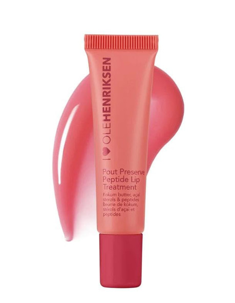 Olehenriksen Pout Preserve Peptide Lip Treatment Strawberry Sorbet