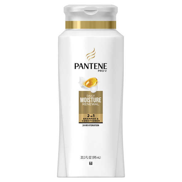 Pantene ProV Daily Moisture Renewal 2 In 1 Shampoo & Conditioner 20.1 Fl Oz