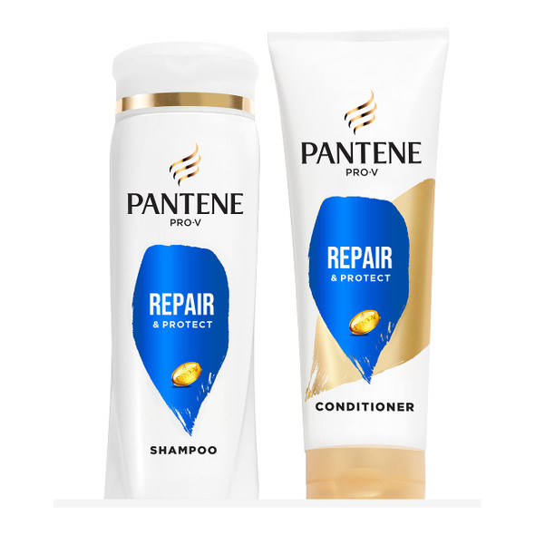 Pantene ProV Repair & Protect Shampoo + Conditioner 10.4 Oz 12 Oz