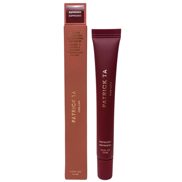 Patrick Ta Major Moisture Smoothing Lip Balm Espresso (0.5 Fl Oz / 15 Ml)