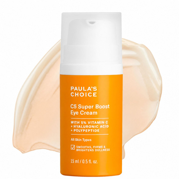 PaulaS Choice C5 Super Boost Eye Cream With 5% Vitamin C 0.5 Fl Oz