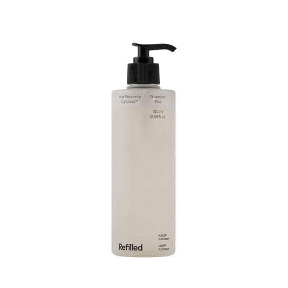 Refilled HairRecovery Cytokine Shampoo Plus Sensitive Care 12.8 Fl. Oz. aaSa Gentle Hair Loss Shampoo For Thinning Hair Soothing Scalp Care Hypoallergenic AntiHair Fall SulfateFree Formula For Fuller Hair
