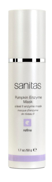 Sanitas Pumpkin Enzyme Mask Brightening Treatment Mask 1.7 Ounce