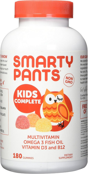 Smarty Pants Kids Complete MultiVitamin 180 Gummies (1)