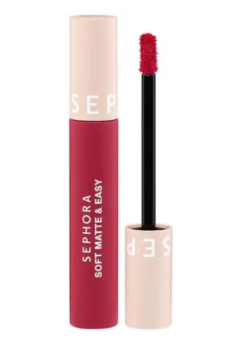 Sephora Collection Soft Matte & Easy Liquid Lipstick 6 WhatS The Matter (Fuchsia Pink) 0.15 Oz / 4.5 Ml
