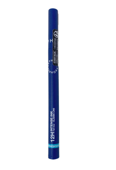 Sephora Collection Intense Ink 12Hr Classic Felt Eye Liner 03 Navy Blue (.03 Fl Oz)