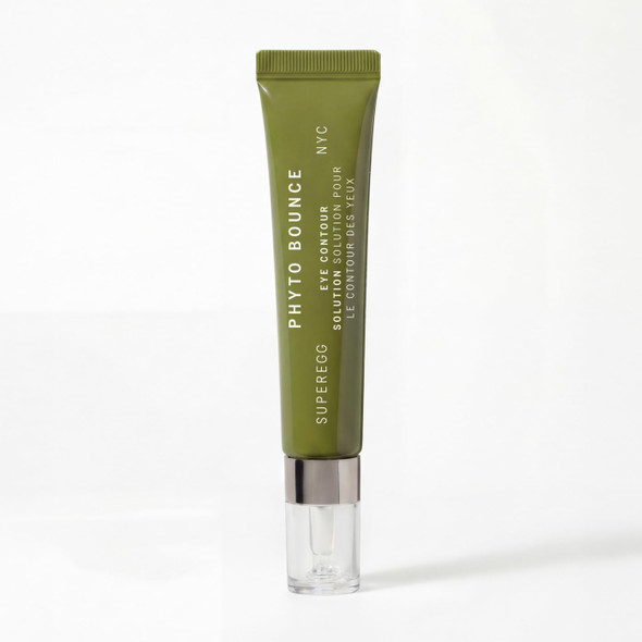 Superegg Phyto Bounce Eye Contour Solution For Vibrancy And Restoration. Concentrated Solution Cream With Tremella Mushroom And Peptides. 15Ml / 0.5 Fl Oz