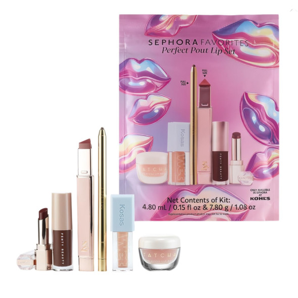 Sephora Favorites Perfect Pout 6Piece Lip Set