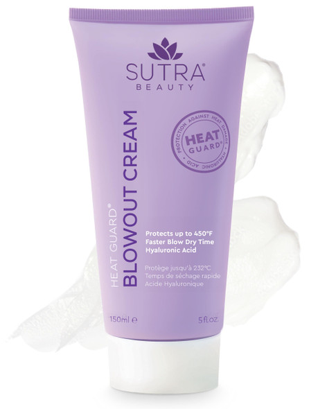 Sutra Heat Guard Blowout Cream Heat Protectant Up To 450 F