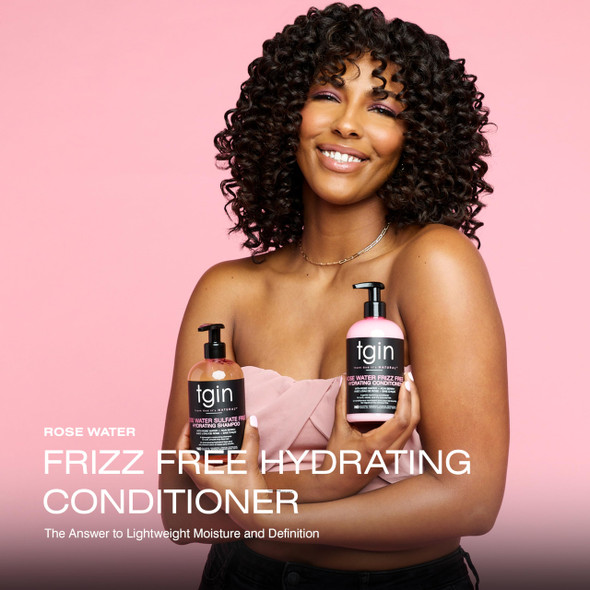 Thank God ItS Natural Tgin FrizzFree Hydrating Hair Conditioner Detangles & Controls Frizz