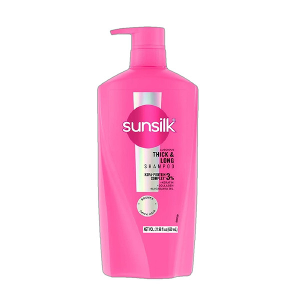 Sunsilk Lusciously Thick And Long Shampoo 21.98 Fl Oz (650 Ml)